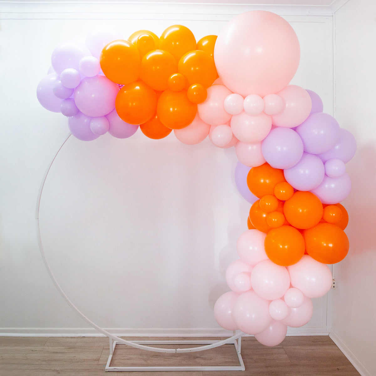 Trick or Treat Foil Balloon Letter Garland All Black main image 1