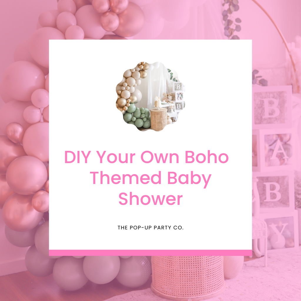 DIY Your Own Boho Themed Baby Shower