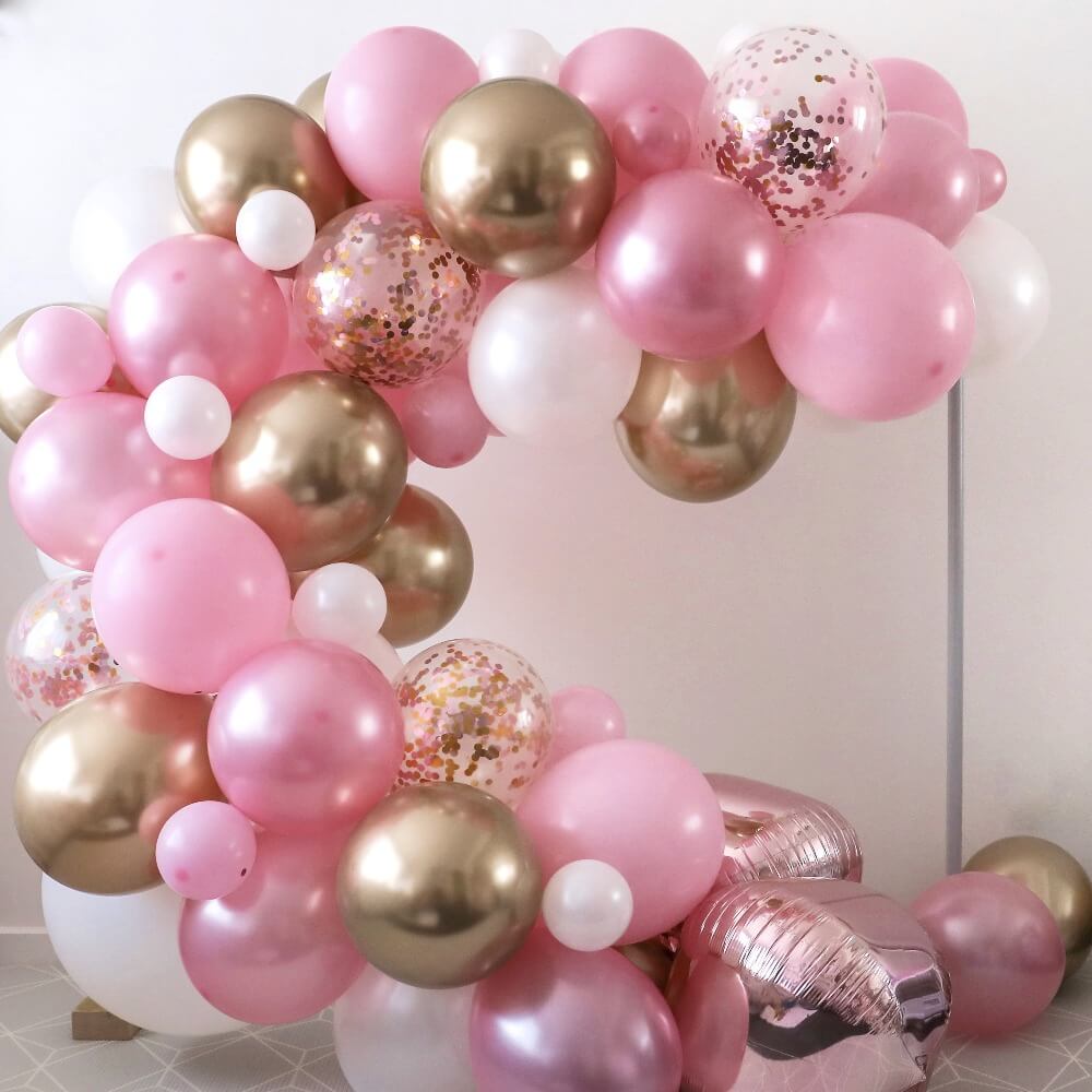 Pretty In Pink Diy Balloon Garland Kit The Pop Up Party Co 9961